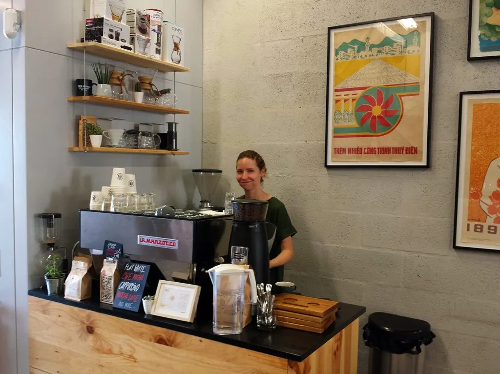 A grande Specialty Coffee expert, Elizaveta Maximova...